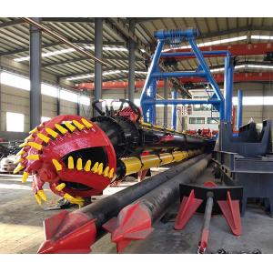Quality High Capacity 20-inch Cutter Suction Dredger With 900 Cubic Meters Per Hour Discharge Distance And 500mm Diameter Pipe for sale