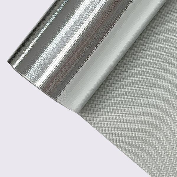 Buy 0.4mm Aluminum Foil Fiberglass Cloth for Thermal Insulation at wholesale prices