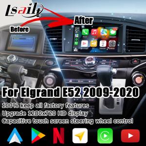 Nissan Elgrand E52 HD muti finger touch HD screen upgrade wireless carplay