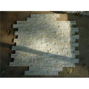 White Marble Mini Panel , Cultured Stone Mini Panel Moisture Resistant