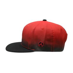 Red Tone Embroidery Cool Vintage Snapback Hats , Snapback Fitted Hats Durable