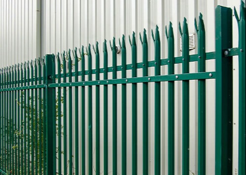 Buy Strong Perimeter Protection Palisade Security Fencing D Section W Section at wholesale prices