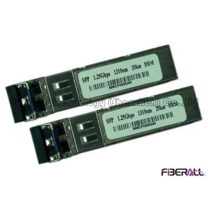 1.25G Compatible SFP Transceiver , Dual Fiber Optical Transceiver Module With LC Connector