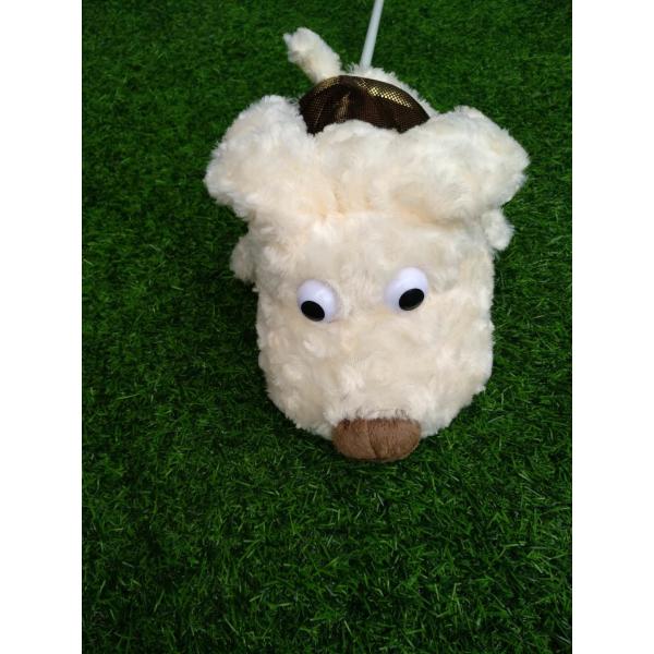 golf head cover , dog head cover , animal head cover , plush head cover , driver head cover