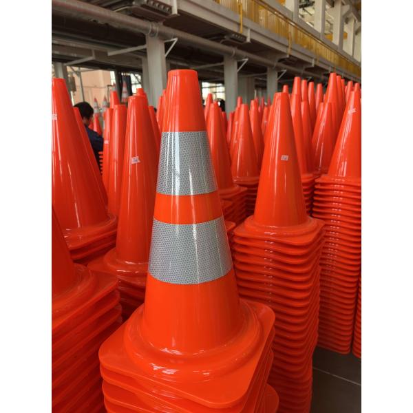 47cm Red Orange Heavy Duty Traffic Cones Traffic Control Cones For Parking Lot