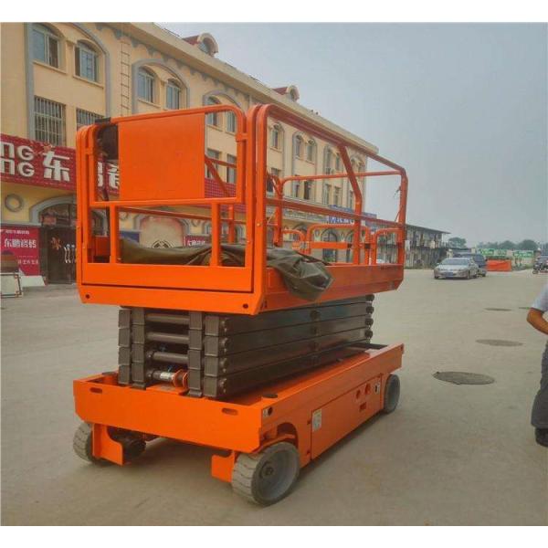 Buy Tight Space Elevated Work Platform Mechanical Scissor Lift For Construction at wholesale prices