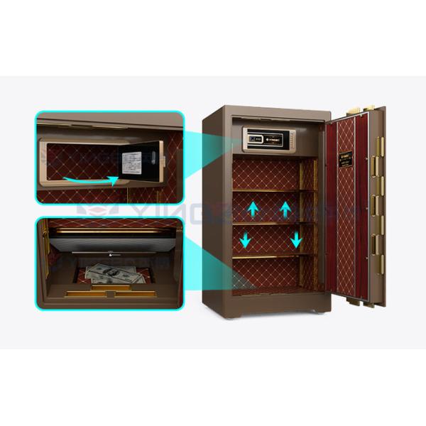 Biometric Fingerprint Lock Luxury Safe Box Smart For Bank Security YB/ZY-100