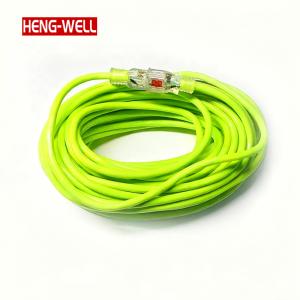 Retractable NEMA 5-15P-5-15R Lighted End Extension Cord 12/3 50ft-Outdoor Heavy