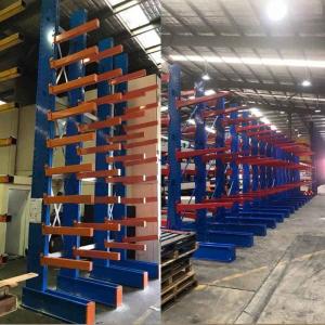 ODM Cantilever Racking System Q235B Pallet Racking Timber Shelves