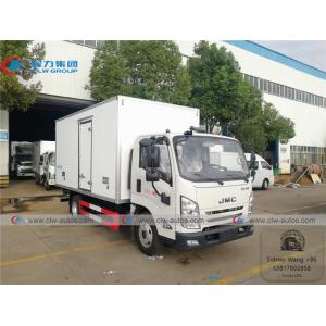 China JMC 4x2 LHD 5T Small Refrigerator Freezer Truck on sale