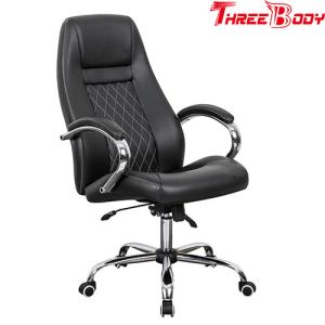 Conference / Executive Racing Office Chair High Density Foam Seat Height Lifting