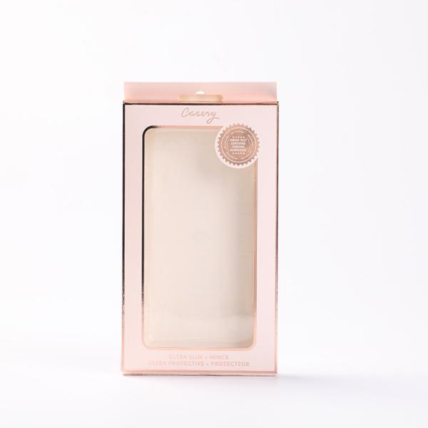 Custom Design Phone Case Packaging Box Window Package Cardboard Boxes White With