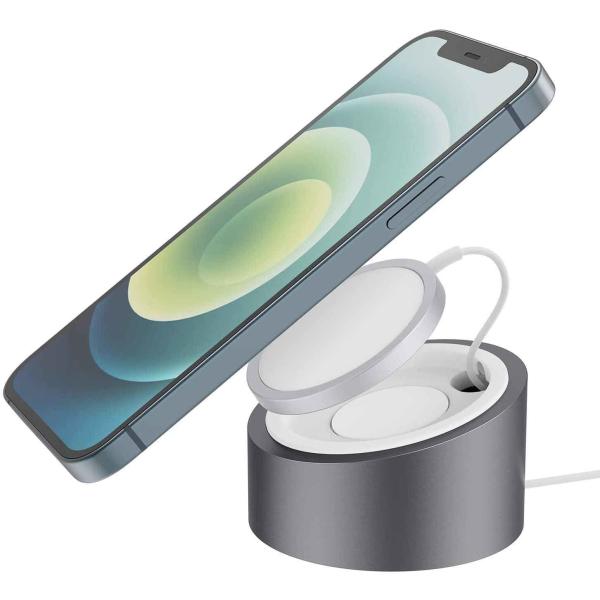 Buy 15W Wireless Charging Magsafe Charger Holder Stand Anti skid at wholesale prices
