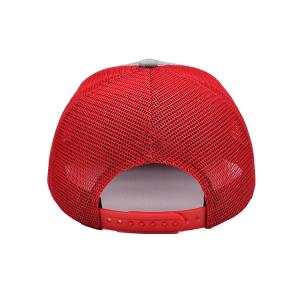 Custom 6 Panel Trucker Cap Embroidered Logo Polyester Mesh Hat