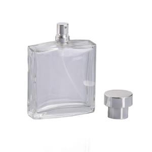 20ml 50ml 100ml Men atomizer Perfume Bottle clear glass sliver or gold cap