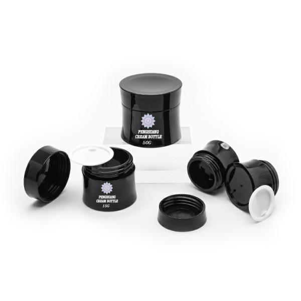 PET Cap Cosmetic Skin Care Plastic Cream Jar Printing