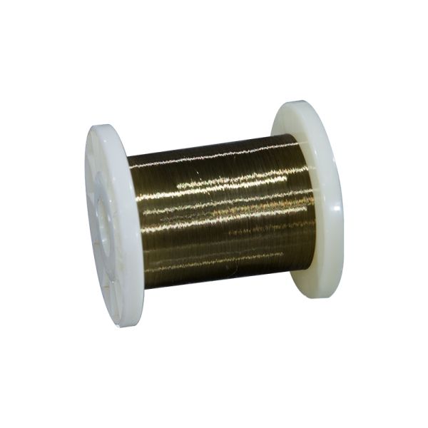 Enameled CuNi23 Wire with 23% Nickel Content and Low Temperature Coefficient of Resistance for Precision Resistors