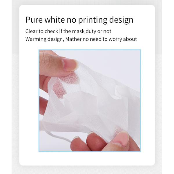Baby Embossed Printing Kids 3 Layers Disposable Face Mask