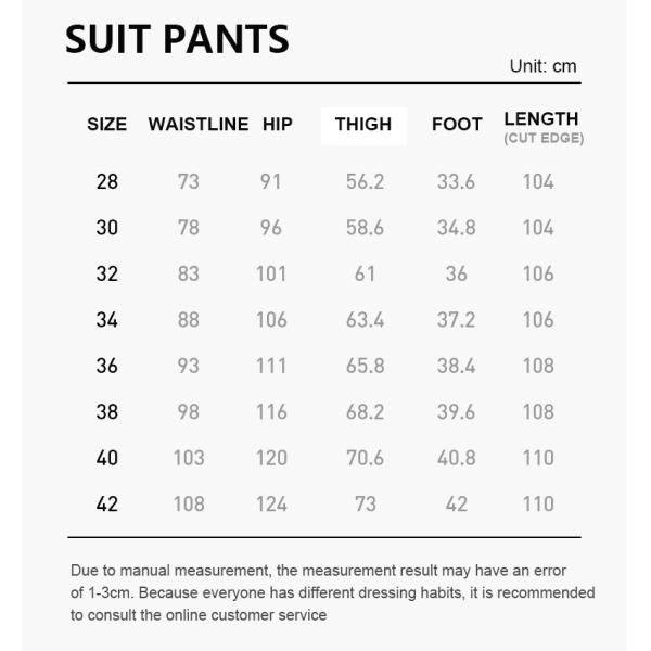 Grey Stretch Cotton Twill Work Trousers for Men's Business Formal Wear Slim Fit Pants