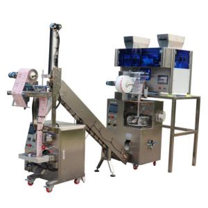 pyramid tea bag with envelope packing machine tea bagging machine