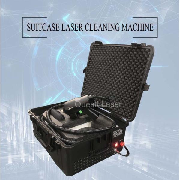 Portable Clean Laser Equipment Suitcase 100W Fiber Laser Rust Removal Machine