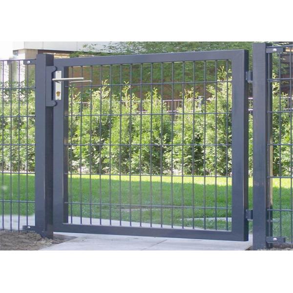 Buy Garden Gates Steel Iron Fence Gate 2500mm Panel Width at wholesale prices