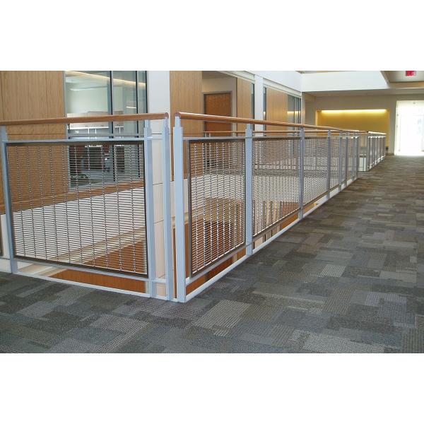 Antique Brass Ss 0.5mm Lock Crimp Wire Mesh For Interior Decoration