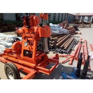 Diesel Engine Powered Geological Drill Rig Engineering Survey 200 Meters