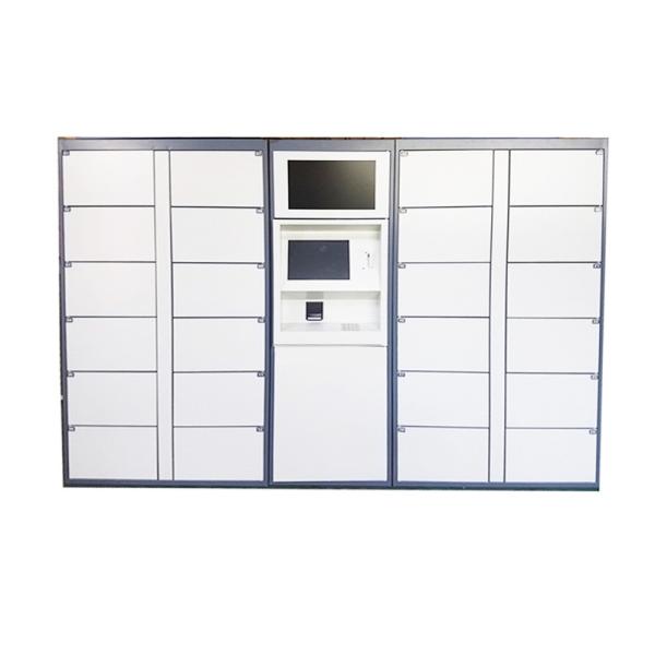 Airport Electronic Parcel Delivery Lockers For Delivery Service , 24 Hours