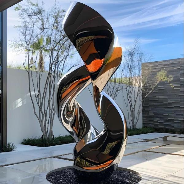 Buy Custom Modern Metal Art Sculptures For Hotels Project at wholesale prices