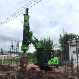 7ton W3300mm Hydraulic Rotary Piling Rig for foundation