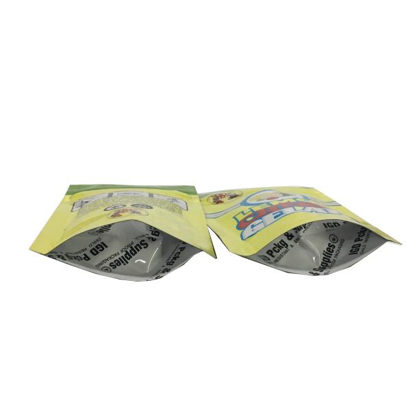 biodegradable smell proof Lemon Cherry Gelato plastic packaging bag