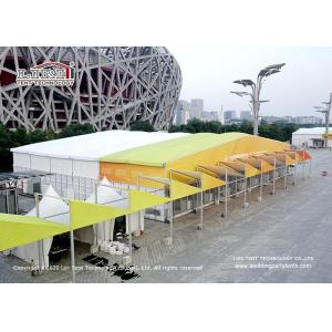 Heat Insulation 8m Cube Structure Tent For Office Registration