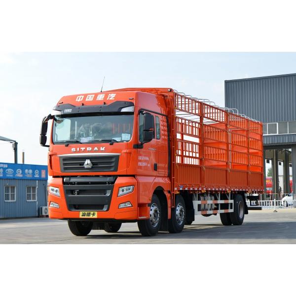 Buy Used Howo Cargo Truck SITRAK G7 Model 6*2 Lorry Truck Leaf Spring 8.6 Meters Long Box at wholesale prices