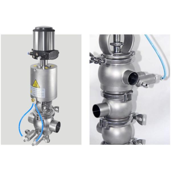 double seal mixproof valve