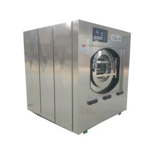China 100kg SUS304  Front Load Commercial Grade Washing Machine closed structure on sale
