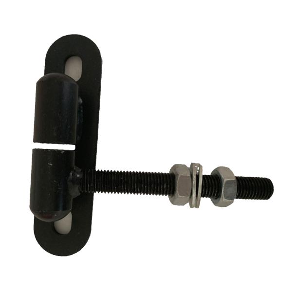 heavy duty balck power coating Adjustable Bolt Hinge for swing gate