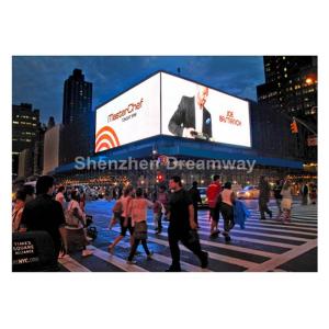 High Refresh Rate DIP546 P16 Outdoor Advertising LED Display with 1R1G1B Full