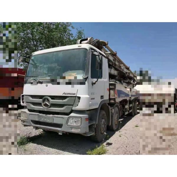 Batching Plate Truck Pump Zoomlion 52m Second Hand Pump Truck