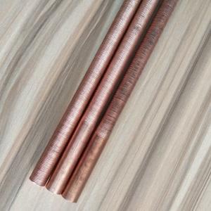 Finned Copper Pipe For Heat Exchanger And Air Cooler