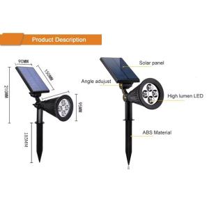 Hot Selling Waterproof Solar Lights for Garden Automatic Function 6-8 Hours Charging Time