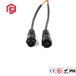 Black Nylon 5 Pin IP68 Watertight Cable Connector