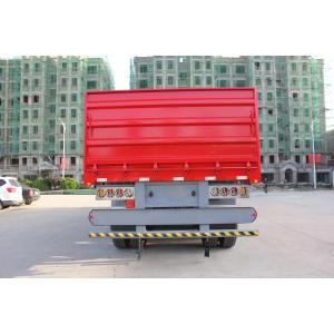 3 Axles Side Board Semi Trailer Truck for Dry Cargo or Sands Transportation