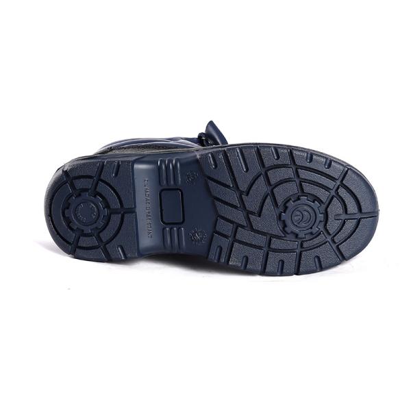 Construction Men Safety Work Shoes Industrial Cow Leather Anti Puncture Steel Toe Rubber Outsole