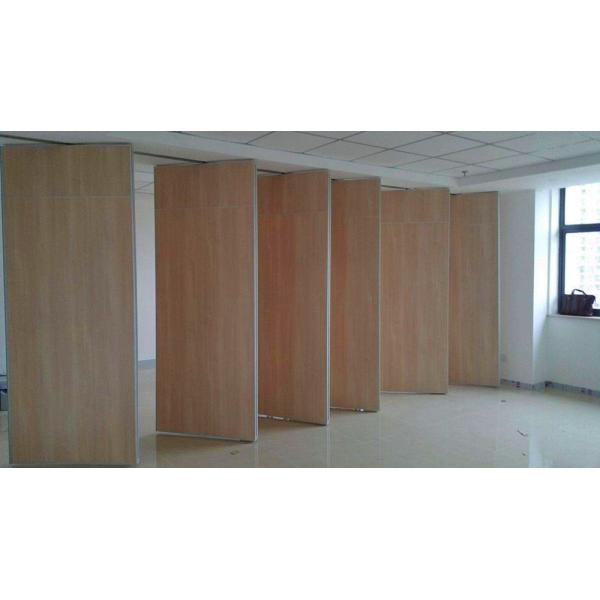 MDF Moveable Operable Partition Wall Panels For Conference Room / Exhibition Hall