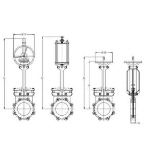 EPDM Rubber Resilient Seated Gate Valve EN 1074-1 And 2 / EN 1171 Standard