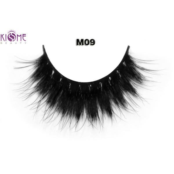 Buy Crisscross Thick Reusable Mink Eyelashes Multi Layered Customized Package at wholesale prices