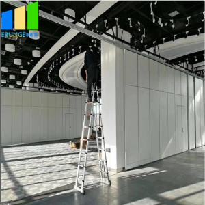School Dancing Room Folding Partition Walls Retractable Barrier Operable Wall