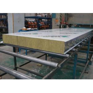 150mm Thickness Insulated Rock Wool Sandwich Panel