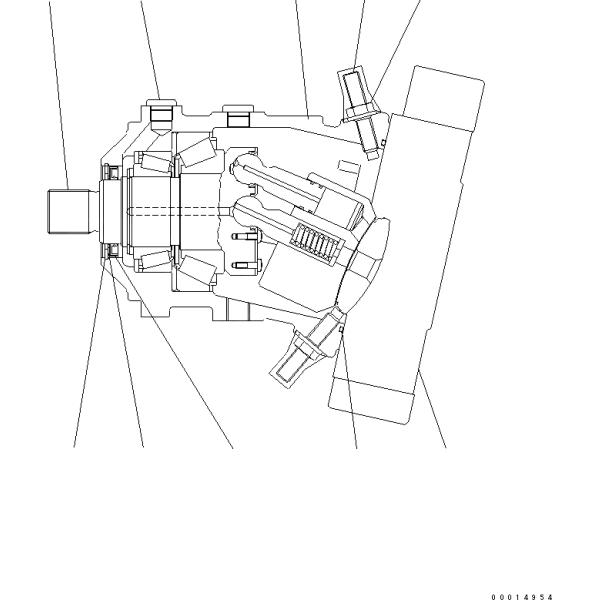 KOMATSU 417-18-31301 Parts MOTOR
